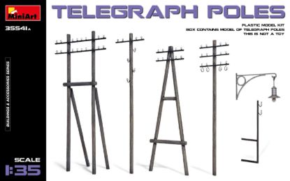 Picture of 1/35 Telegraph Poles - MiniArt 35541a