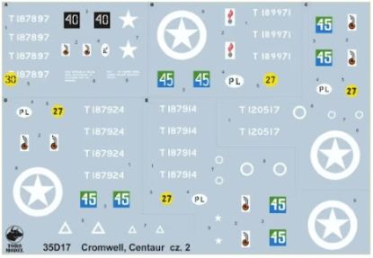 Picture of Cromwell & Centaur tanks in Polish service vol.2