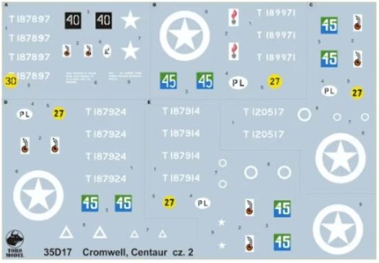 Picture of Cromwell & Centaur tanks in Polish service vol.2