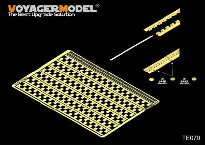 Picture of 1/35 Hinges 4 (Large) (For All) - Voyager Model Te070