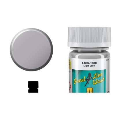 Picture of PLW Light Grey Panel Line Wash – AMMO A.MIG-1600