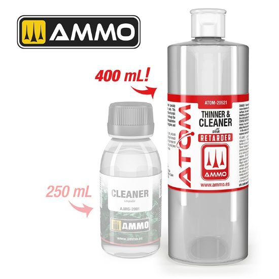 Picture of Thinner and Cleaner with Retarder 400mL – AMMO ATOM-20521