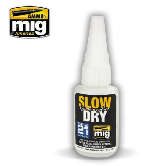 Picture of Slow Dry Cyanoacrylate Glue – by Mig A.MIG‑8013