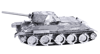 Picture of T‑34 Tank Metal Model Kit – Metal Earth MMS201