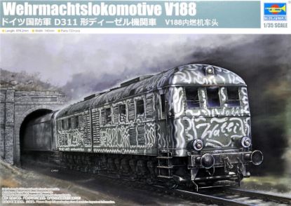 Picture of 1/35 Wehrmachtslokomotive V188 - Trumpeter 00225