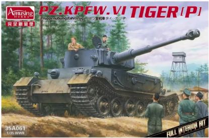 Picture of 1/35 Pz.Kpfw. VI Tiger (P) German Heavy Tank – Amusing Hobby 35A061
