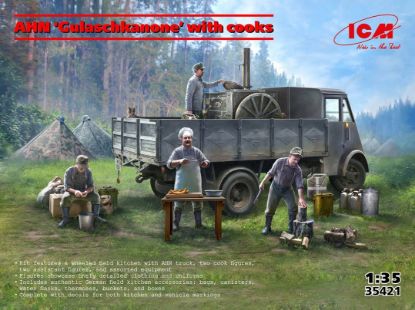 Picture of 1/35 AHN 'Gulaschkanone' with cooks - ICM 35421