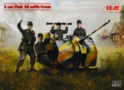 Picture of 1/35 Flak 38 with Crew - ICM 35718