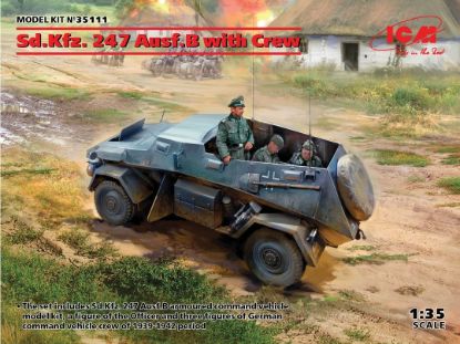 Picture of 1/35 Sd.Kfz. 247 Ausf.B with Crew - ICM 35111