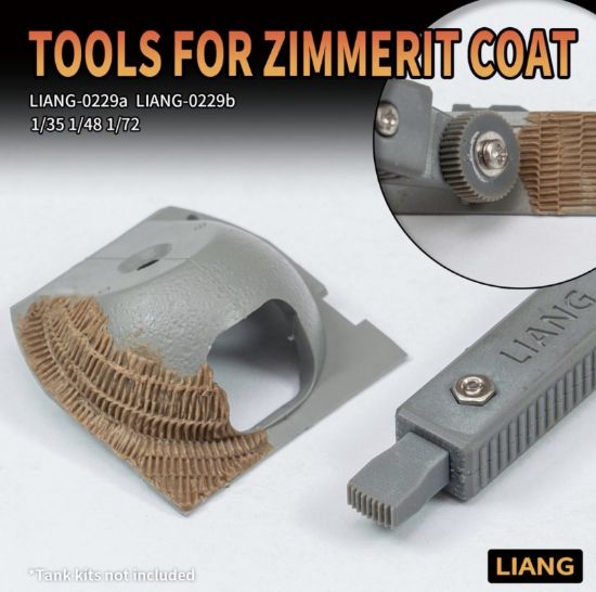 Picture of 1/35 1/48 1/72 Tools for Zimmerit Coat - Basic - LIANG Model 0229a