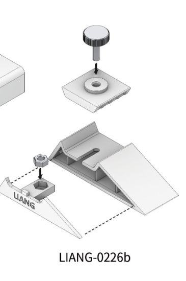 Picture of Model Sandpaper Holder B - LIANG Model 0226b
