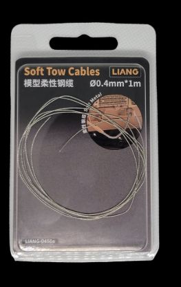 Picture of Soft Tow Cables 0.4mmx1m - LIANG Model 0450a