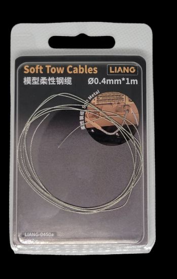 Picture of Soft Tow Cables 0.4mmx1m - LIANG Model 0450a
