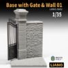 Picture of 1/35 Base with Gate & Wall 01 - LIANG Model 0602