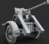 Picture of 1/35 2.8cm sPzB41 on Steel-Wheeled Carriage with Trailer – Bronco Model CB35141