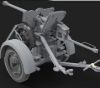 Picture of 1/35 2.8cm sPzB41 on Steel-Wheeled Carriage with Trailer – Bronco Model CB35141