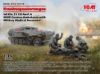 Picture of 1/35  'Krankenpanzerwagen'  Sd.Kfz.251/8 Ausf.A , WWII German Ambulance with Military Medical Personnel - ICM 35114