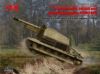 Picture of 1/35 10.5cm leFH 16(Sf) auf Geschutzwagen FCM36(f), WWII German self-propelled howitzer  - ICM 35340
