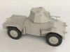 Picture of 1/35 Panzerspähwagen P 204 (f) with CDM turret, WWII German Armoured Vehicle - ICM 35377