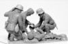 Picture of 1/35 WWII German Military Medical Personnel - ICM 35620