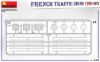 Picture of 1/35 French Traffic Signs 1930-40’s - MiniArt 35645