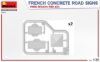 Picture of 1/35 French Concrete Road Signs 1930-40's. Paris Region - MiniArt 35659