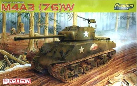 Picture of 1/35 Sherman M4A3(76)W Premium Edition – Dragon 6325