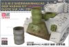 Picture of 1/35 PACIFIC WAR SHERMAN M4A2/A3 DEEP WADING KIT “oil drums” - Lanmo LM35029