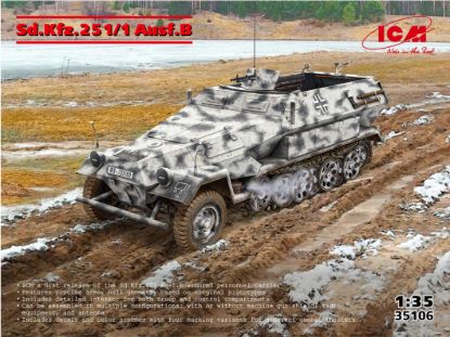 Picture of 1/35 Sd.Kfz.251/1 Ausf.B - ICM 35106