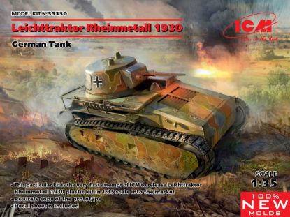 Picture of 1/35 Leichttraktor Rheinmetall 1930, German Tank - ICM 35330