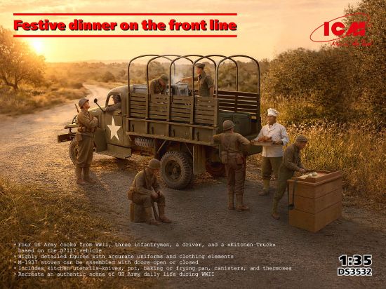 Picture of 1/35 Festive dinner on the front line - ICM DS3532