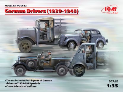Picture of 1/35 German Drivers (1939-1945) (4 figures) - ICM 35642