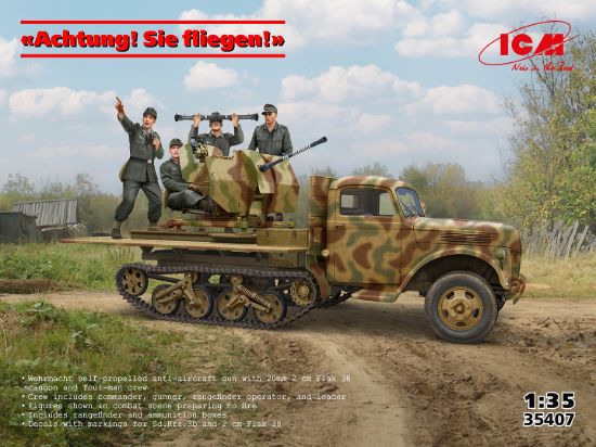 Picture of 1/35 "Achtung! Sie fliegen!" - ICM 35407