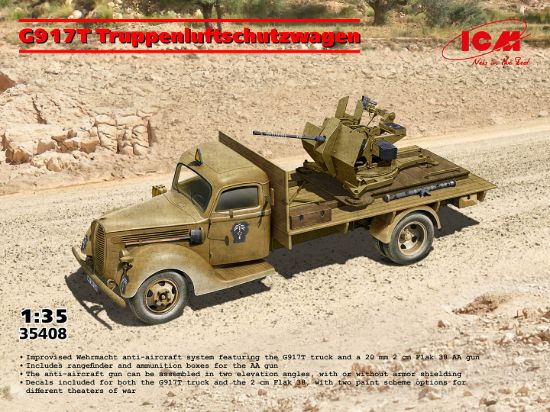 Picture of 1/35 G917T Truppenluftschutzwagen - ICM 35408