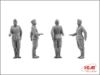 Picture of 1/35 WWII German Staff Personnel (4 figures) - ICM 35611