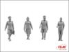 Picture of 1/35 WWII German Staff Personnel (4 figures) - ICM 35611