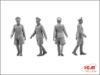 Picture of 1/35 WWII German Staff Personnel (4 figures) - ICM 35611