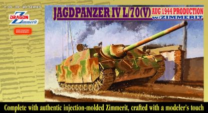 Picture of 1/35 JAGDPANZER IV L/70(V) AUG 1944 PRODUCTION w/ZIMMERIT - Dragon 6589