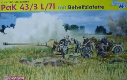 Picture of 1/35 PaK 43/3 L/71 mit BEHELFSLAFETTE - Dragon 6522