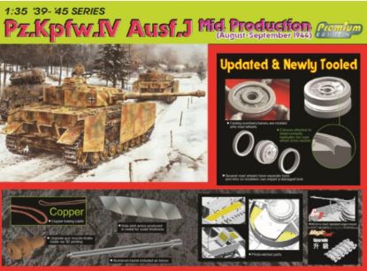 Picture of 1/35 Pz.Kpfw.IV Ausf.J MID PRODUCTION (AUGUST-SEPTEMBER 1944) (SMART KIT) - Dragon 6556