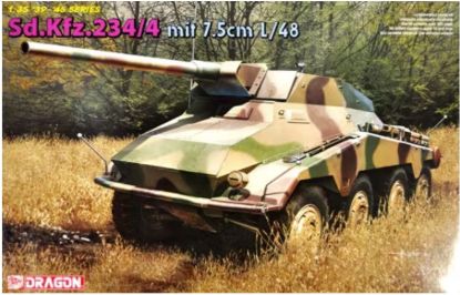 Picture of 1/35 SD KFZ 234 MIT 7.5 CM L/48 - Dragon 6814
