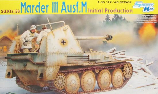 Picture of 1/35 Sd.Kfz.138 MARDER III Ausf.M INITIAL PRODUCTION (SMART KIT) - Dragon 6464