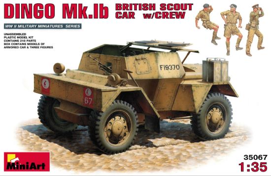 Picture of 1/35 British Scout Car Dingo MK. 1b - MiniArt 35067