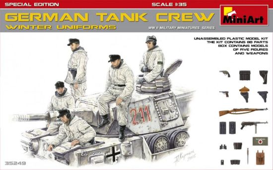Picture of 1/35 German Tank Crew(Winter Uniforms).SpecialEdition - MiniArt 35249