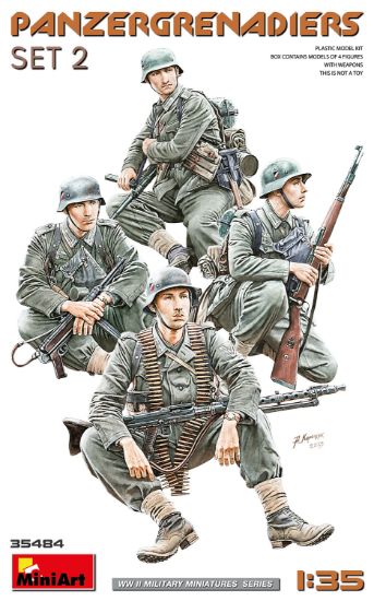 Picture of 1/35 Panzergrenadiers Set 2 - MiniArt 35484