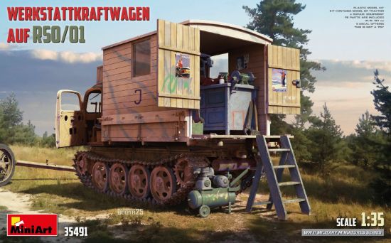 Picture of 1/35 Werkstattkraftwagen Auf RSO/01 - MiniArt 35491