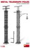 Picture of 1/35 Metal Telegraph Poles - MiniArt 35529