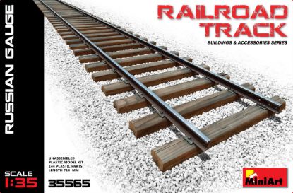 Picture of 1/35 Railroad Track (Russian Gauge) - MiniArt 35565