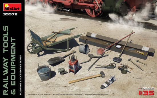 Picture of 1/35 Railway Tools & Equipment - MiniArt 35572