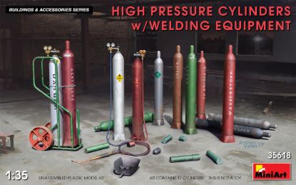 Picture of 1/35 High Pressure Cylinders w/Welding Equipment - MiniArt 35618